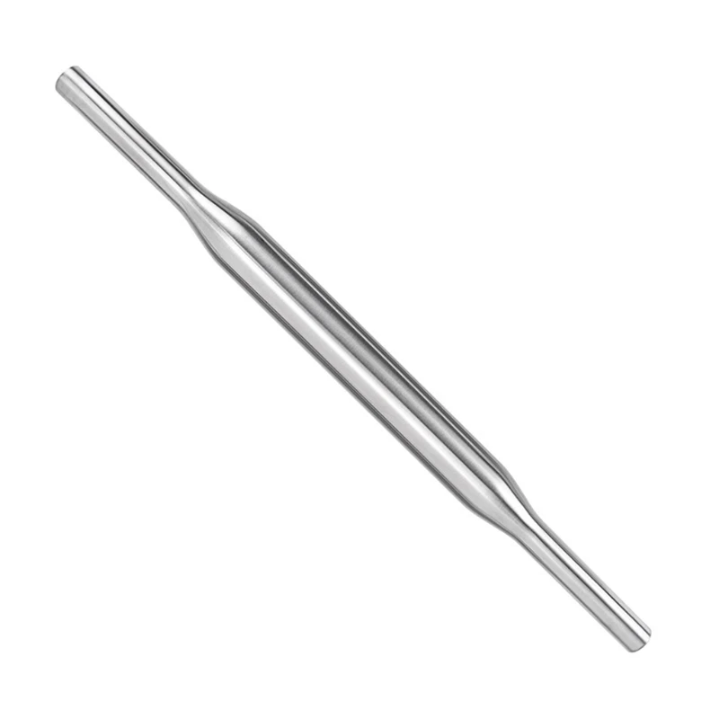 

French Metal Baking Rolling Pin Stainless Steel With Handle Design Best for Fondant Italian Bread Pizza Crust Cookie