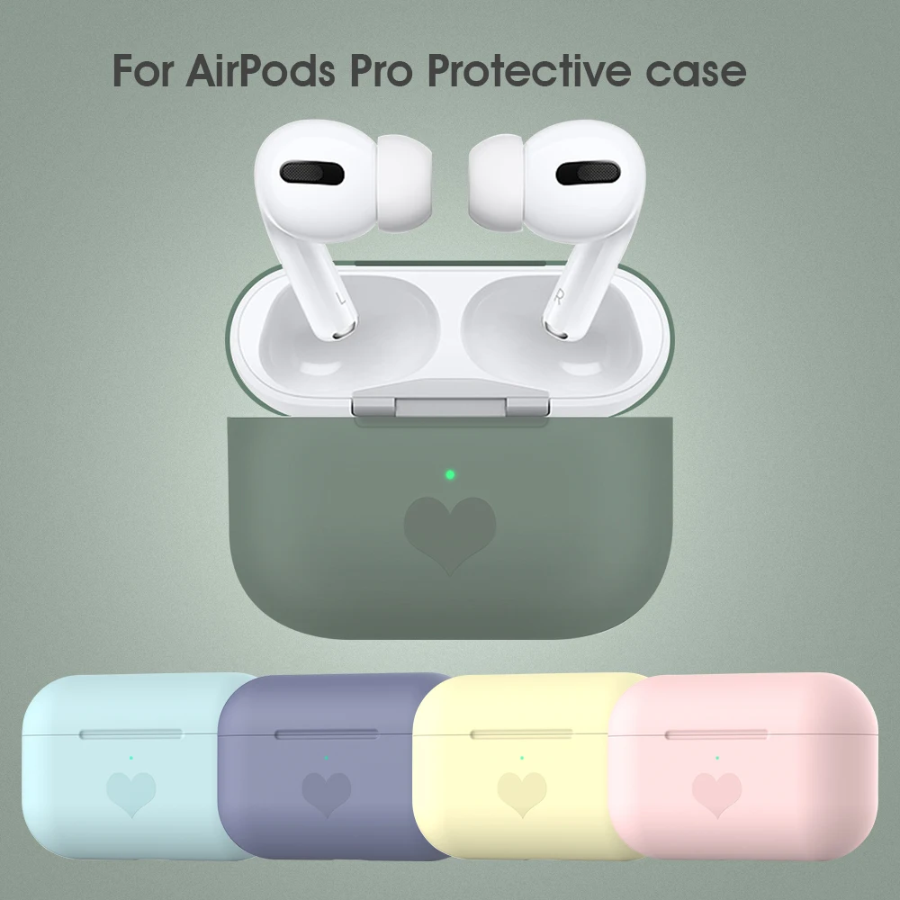 Милый мягкий силиконовый защитный чехол для Apple Airpods pro беспроводных наушников s