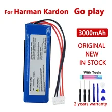 100% Genuine Replacement New 3000mAh GSP1029102 01 Battery For JBL Harman Kardon Go Play Mini Speaker Batteries With Gift Tools