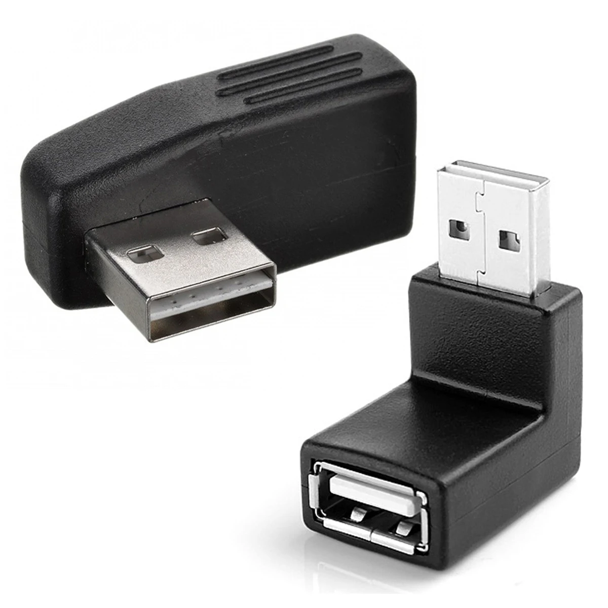 

Zihan 1 комплект USB 2,0 A Тип мужского и женского пола удлинитель адаптер Горизонтальный Вертикальный под углом 90 градусов с двумя выходами