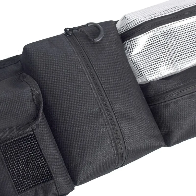 

UTV 4-Wheeler Universal Motorcycle Mudguard Hunting For Fender Side Bags Waterproof 600D Black Cargo Storage ATV J V