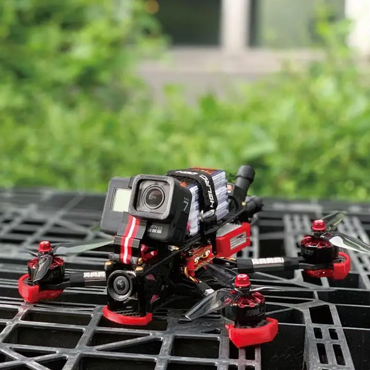 HGLRC Сектор 5 V3 F722 60A ESC 800 МВт VTX M80 GPS Caddx Ratel FPV воздуха вращающегося вала 2306 2550KV 4S 1900KV 6S