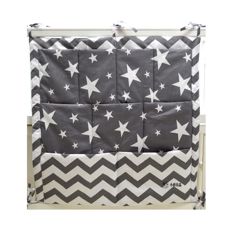 

Baby Hanging Storage Bag Organizer For Baby Cots Crib Organizer Baby Bed Accessories Bed Pocket Newborn Crib Bedding Cradle Cot