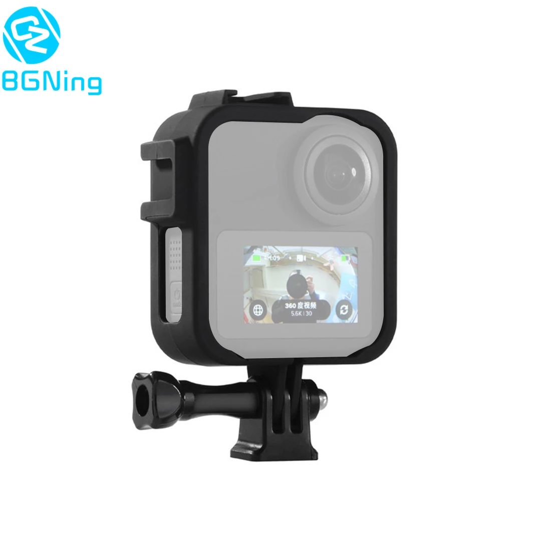 

Пластиковый чехол BGNing для GoPro Max 360, корпуса для панорамной камеры, защитный чехол, рамка, защитный адаптер, аксессуары