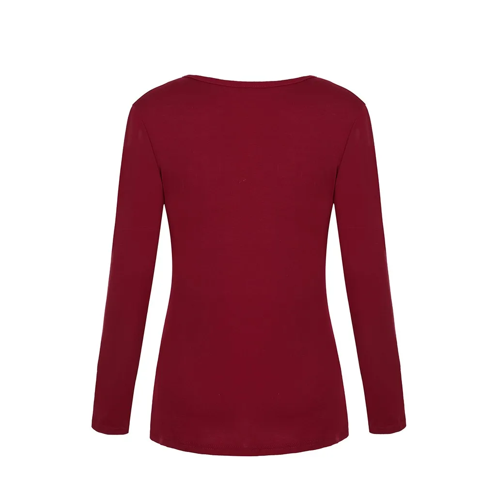 Женская блузка для беременных Одежда с длинным рукавом двухслойные удобные топы