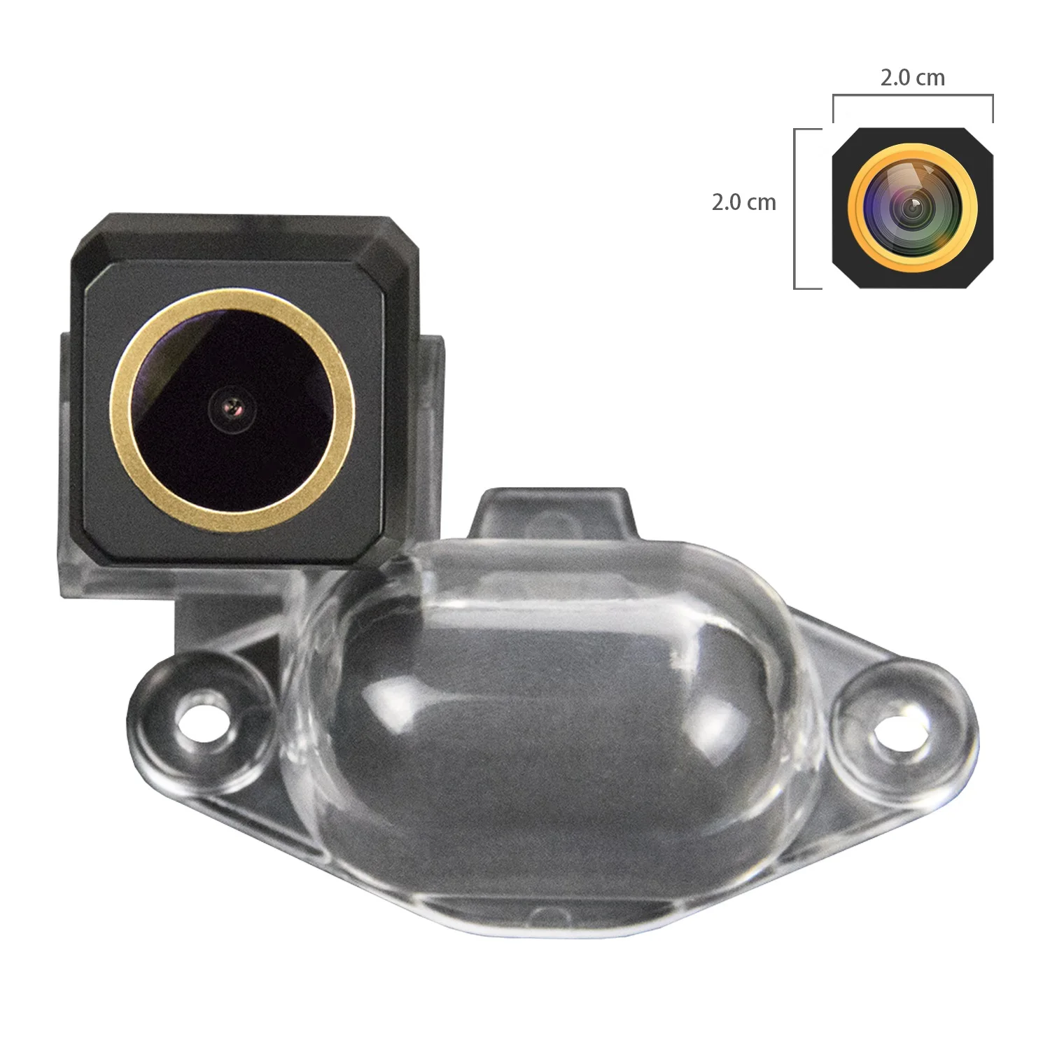 Misayaee Золотой HD камера заднего вида Обратный Камера пластина светильник для Mitsubishi