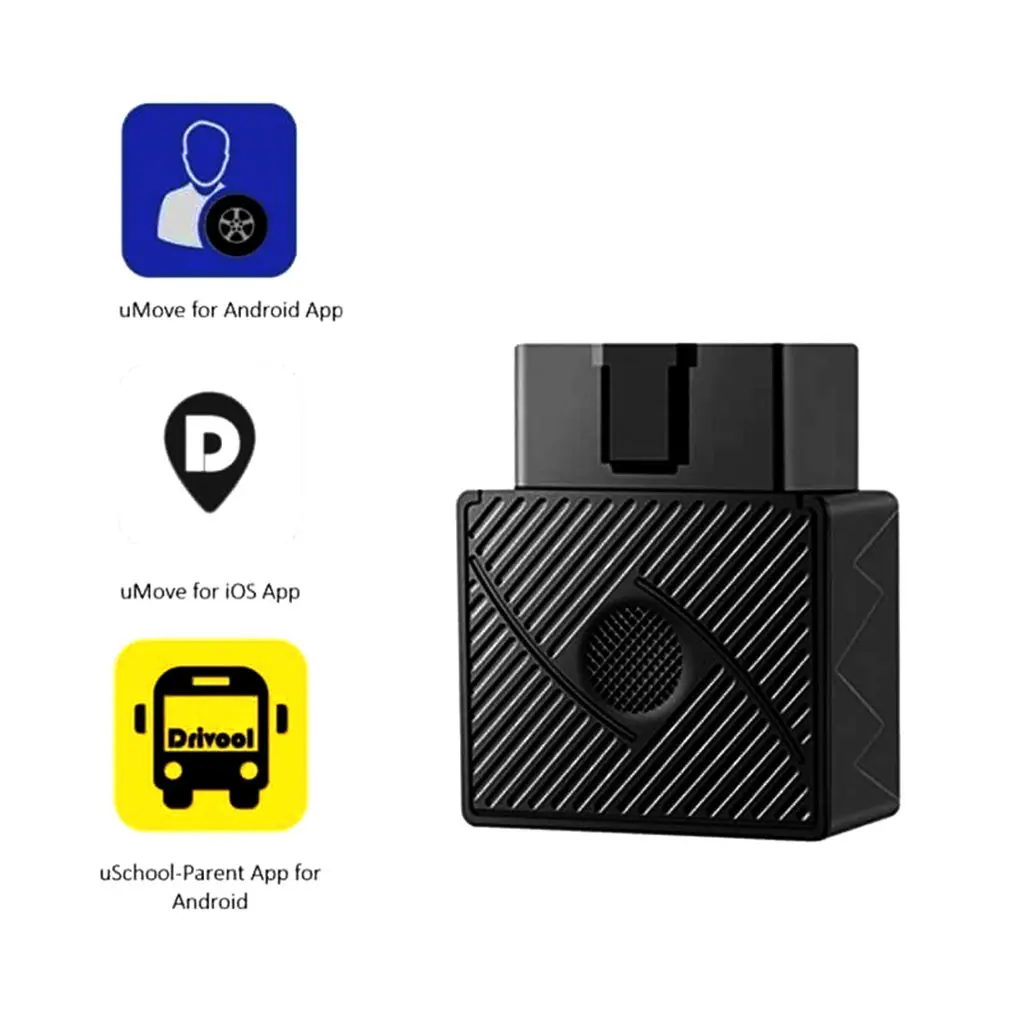 Мини Plug & Play OBD GPS трекер автомобиля GSM OBDII устройства слежения OBD2 16 контактный