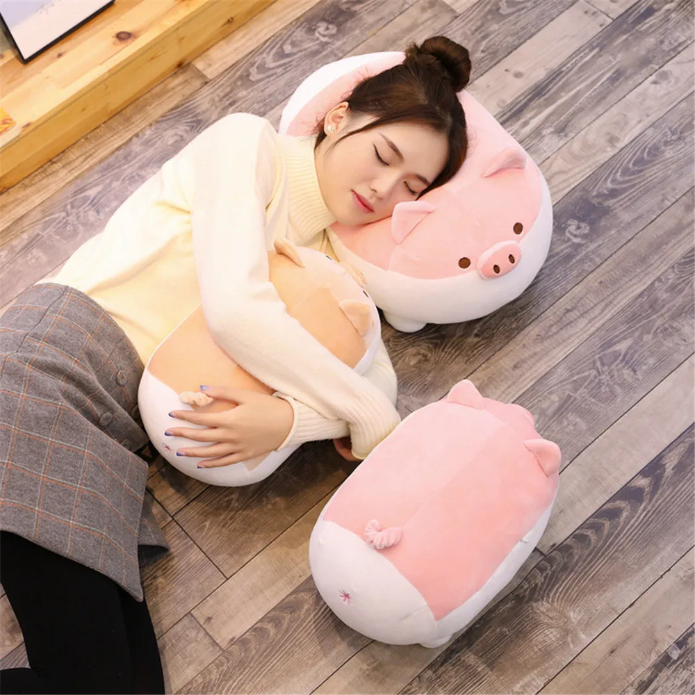

9 Styles Animal Sweet Dinosaur Pig Cat Bear Plush Toy Soft Cartoon Panda Hamster Elephant Deer Stuffed Doll Baby Pillow Gift