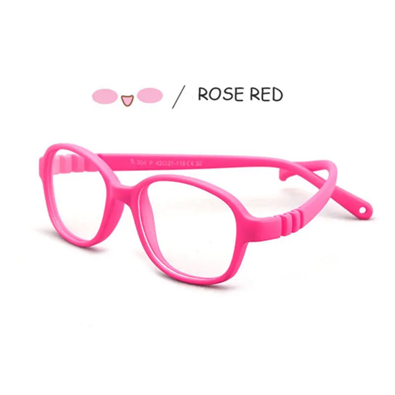 Очки детские с защитой от сисветильник Гибкая оптическая оправа для мальчиков и