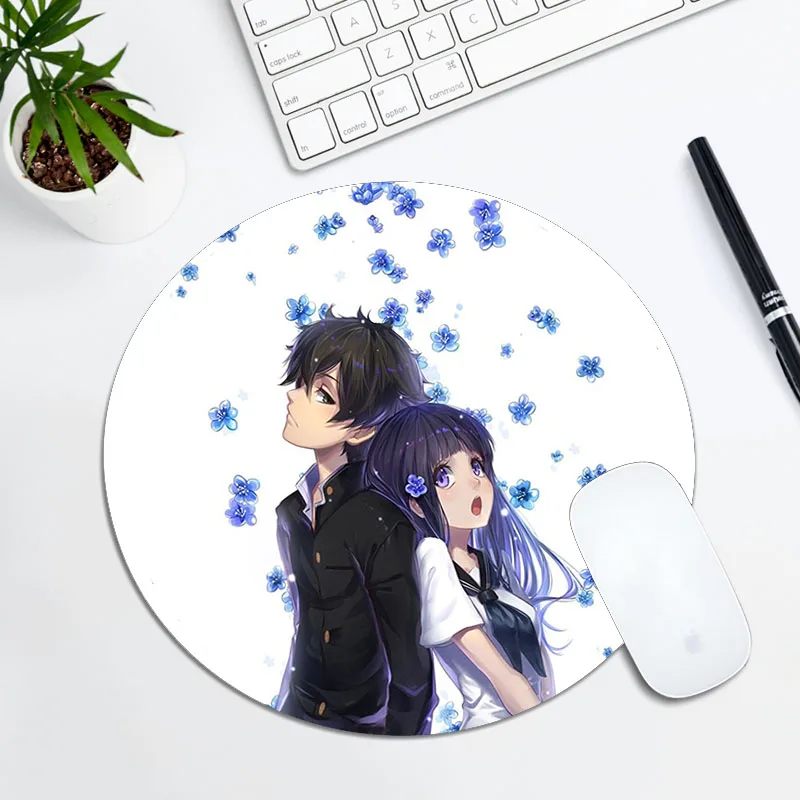 

Small Mouse Pad With Cartoon Pattern of Hyouka Mausepad Gaming Computer Mat Anime Mousepad Cute Pad on the Table Genshin Impact