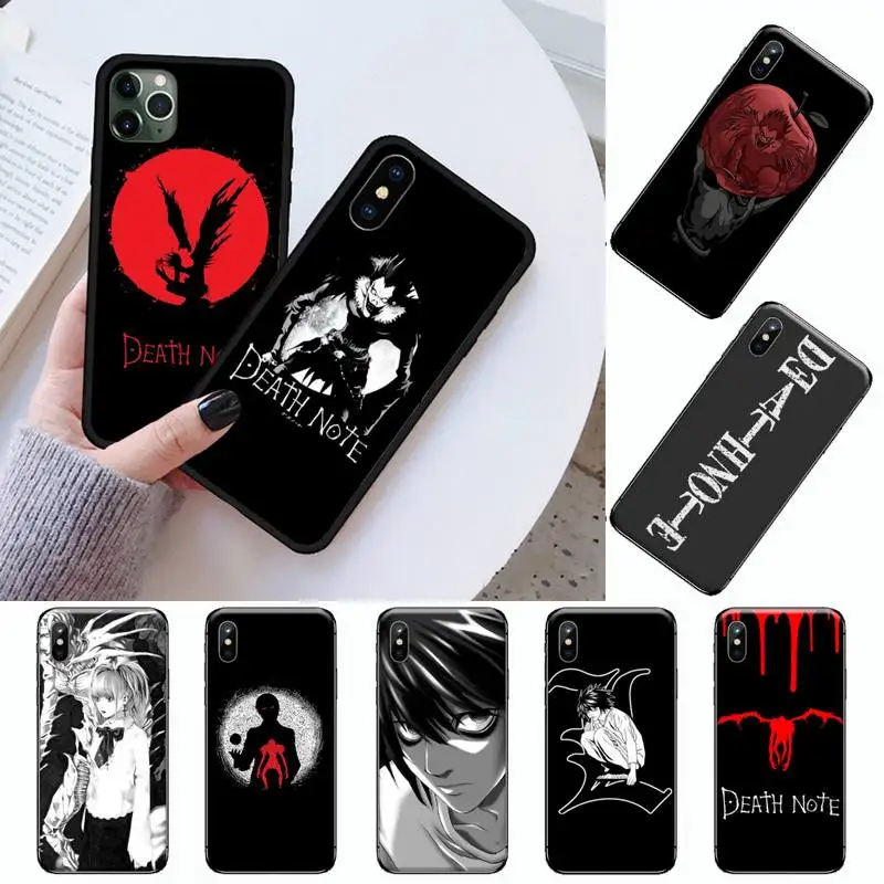 

Anime Manga Death Note Ryuk Phone Case For iphone 12 11 13 7 8 6 s plus x xs xr pro max mini