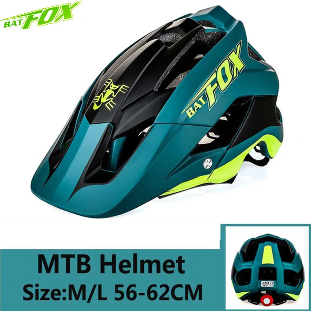 F659-1 BATFOX велосипедный шлем MTB велосипедный шлем для мужчин Сверхлегкий дышащий шоссейный велосипед горный велосипедный шлем для женщин Casco Ciclismo - Цвет: F659-1