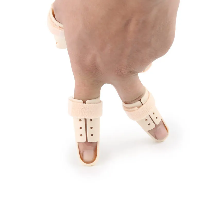 

Finger Support Brace Finger Joint Fixed Protection Adjustable Finger Mallet Splint Posture Corrector Finger Straightening Tool