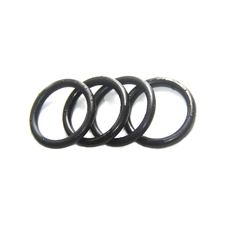 

50pcs Thickness 1.5mm*OD 5-80mm Nitrile Rubber O-Ring Oil-Resistant Black NBR Seal Washer