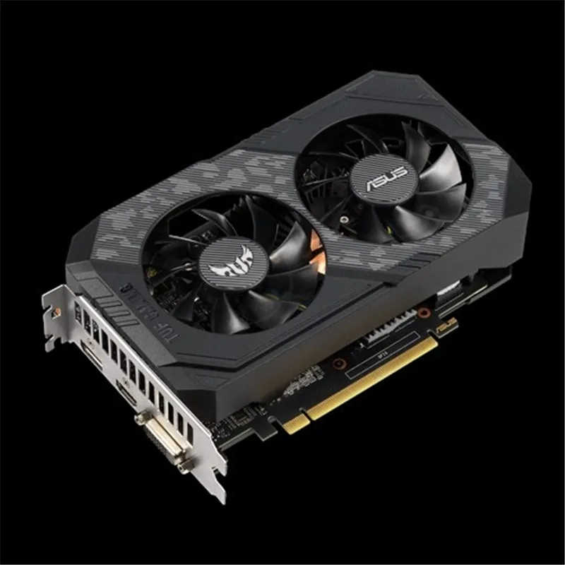 Asus TUF-GTX1660-O6G-GAMING Graphics card NVIDIA® GeForce GTX 1660 GDDR5 6GB Desktop Computer Gaming Video Card | Компьютеры и офис