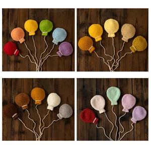 Don  Judy 56 шт.компл. реквизит для фотосъемки новорожденных ручной работы вязаный крючком шар 8 см детская фотография для фотостудии съемка аксессуары