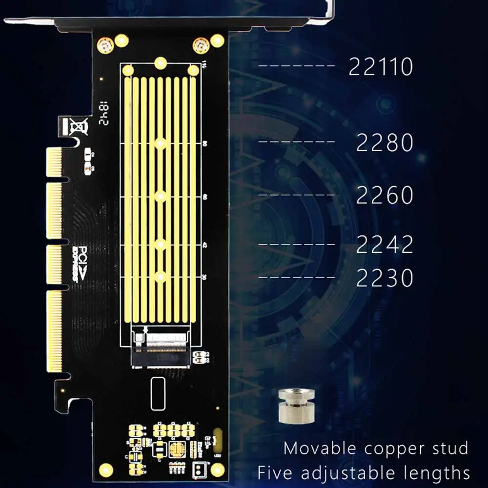 jeyi sk8 new nvme к pcie3 0 gen3 m 3 адаптер m 2 расширител