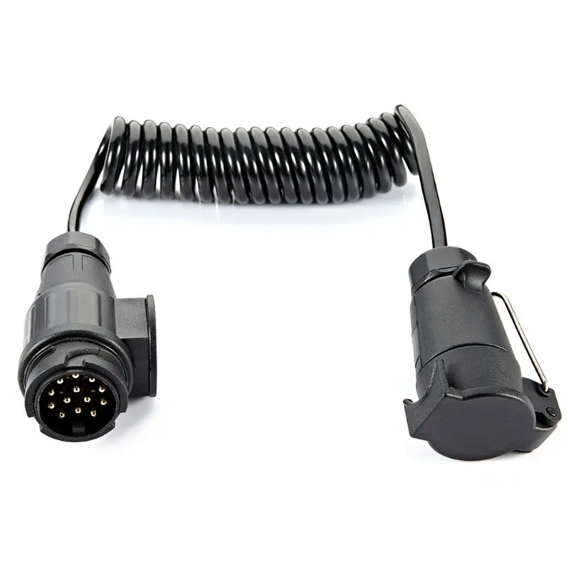 

13Pin Trailer Extension Cable 13 Core Trailer Plug Base With Trailer Extension Cable Connector Trailerline L9CE