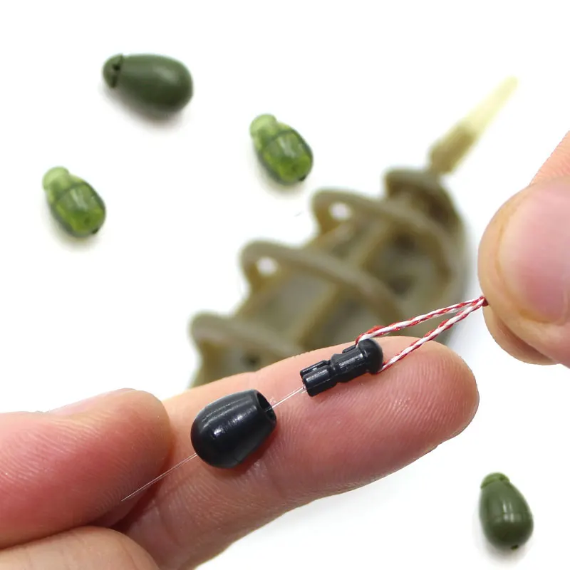 Аксессуары для ловли карпа 20 шт. Быстросменные бусины метод фидера вертолет