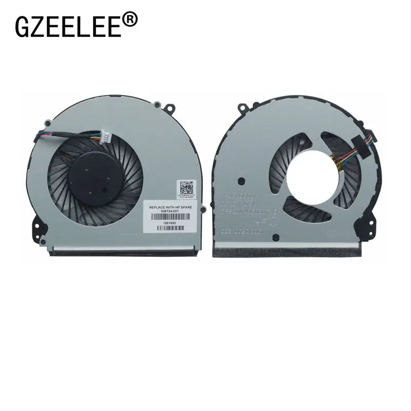 GZEELE Новый CPU вентилятор охлаждения для HP 17 X BS Y AK AK000 AK010NR AK061NR TPN M121 926724 001 856682