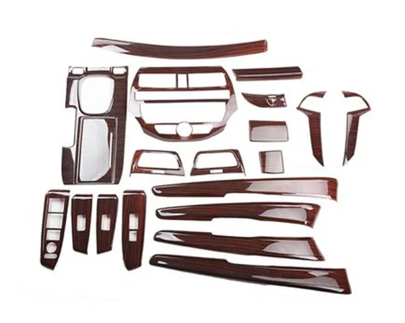 1 партия автомобильные наклейки ABS деревянные зерна внутренняя отделка Обложка