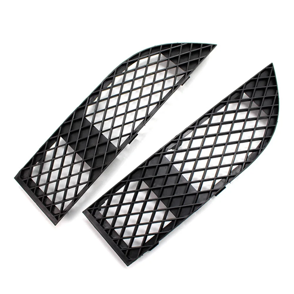 

JanDeNing 2PCS Front bumper Left& Right Side Lower Grille Trim For 2006-2008 BMW 750LI E66