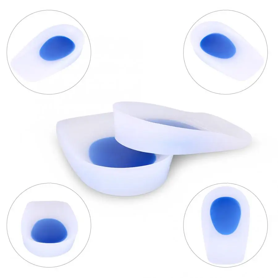 Гелевые чашечки для пятки вставки и Компрессионные рукава защита подушечки