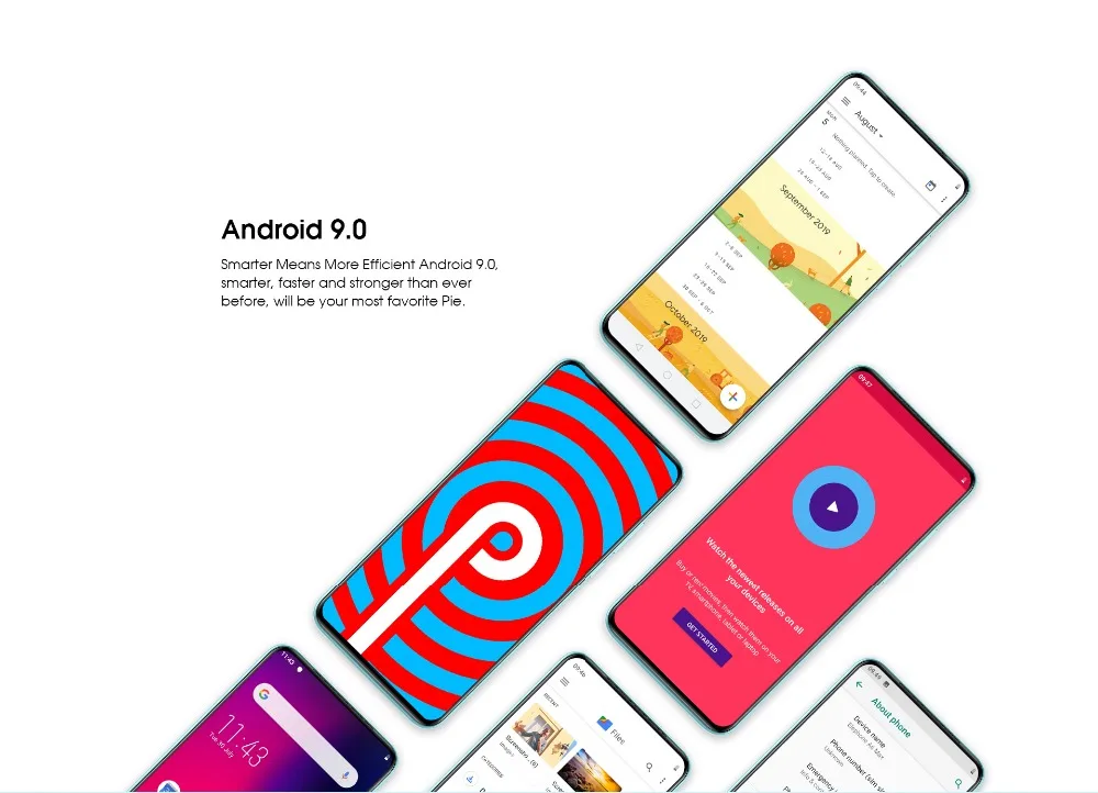 Elephone PX 6,5" FHD+ полноэкранный глобальный мобильный телефон Android 9,0 MT6763 дизайн всплывающая камера 16 МП камера смартфон