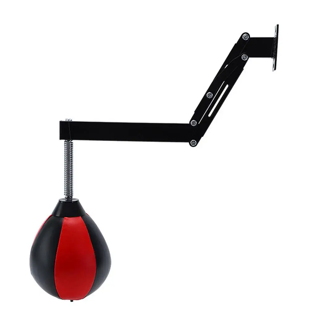 

Punching Speed Bag Speed Bag Boxing Wall Mounted Height Adjustable Boxing Reflex Ball Speed Bag For Boxing Boxing Gear Suitable