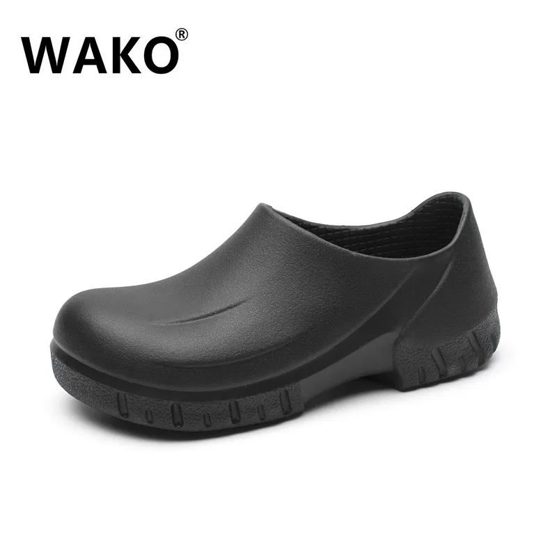 

New Chef Shoes Antiskid Shoe Waterproof Greaseproof Wear-Resistant Kitchen Work Shoes Food Factory Workshop slip on rain shoes