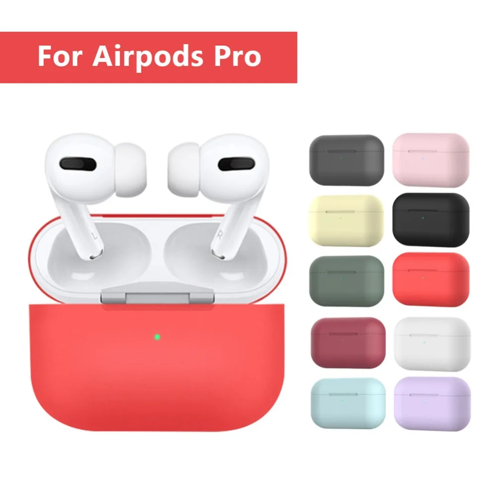Силиконовый чехол Защитный чехол для Apple Airpods pro TWS blutooth наушники мягкий Air pods pro защитный чехол s крюк для наушников