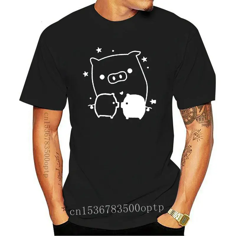 

New lovely pig cotton t-shirt hot sales short sleeves T shirt free shipping