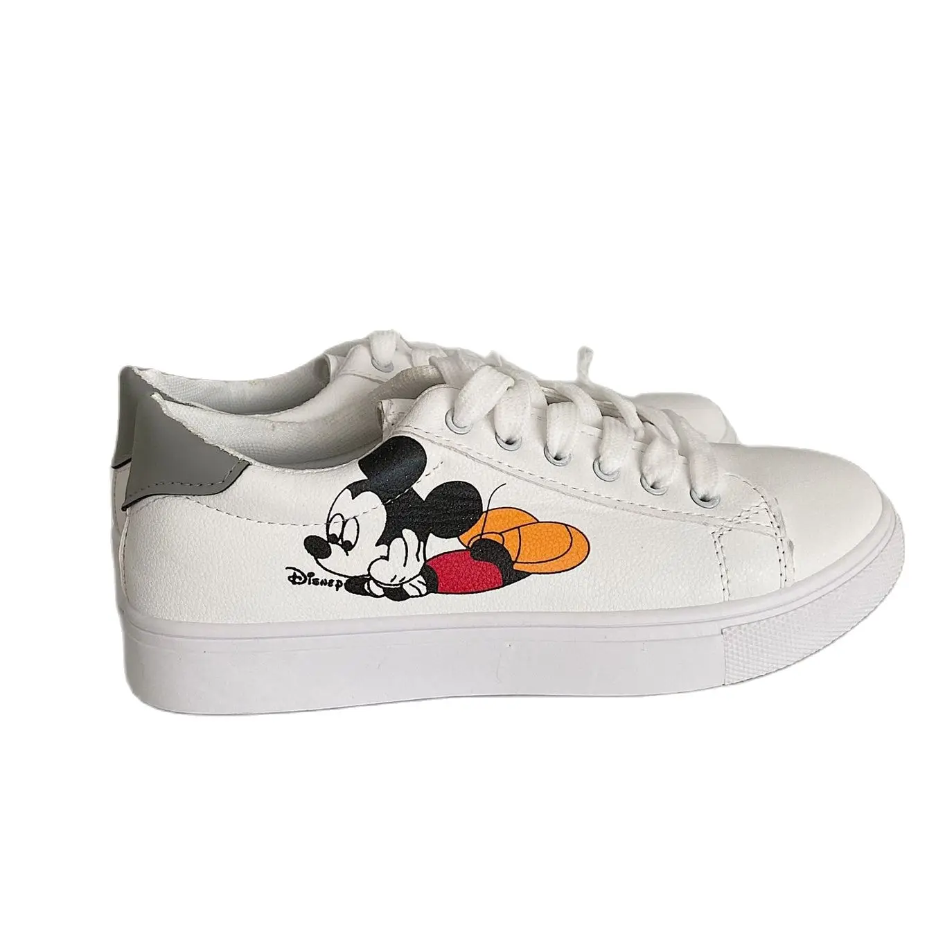 

Кроссовки детские, белые, вулканизированные, с изображением Диснея