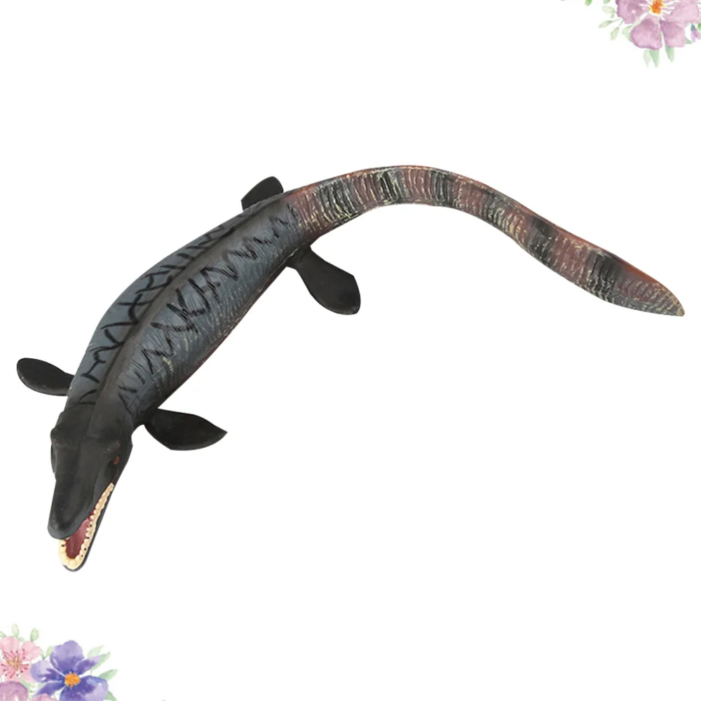 

1pc Model Simulation Jurassic Period Dinosuar Model Lifelike Tylosaurus Ancient Tylosaurus Desktop Adornmen