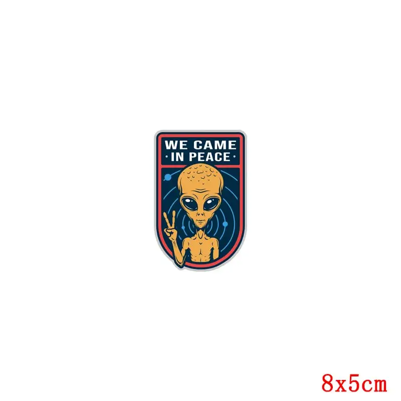 Нашивки Alien Cool для самостоятельной сборки термоклейкие нашивки одежды
