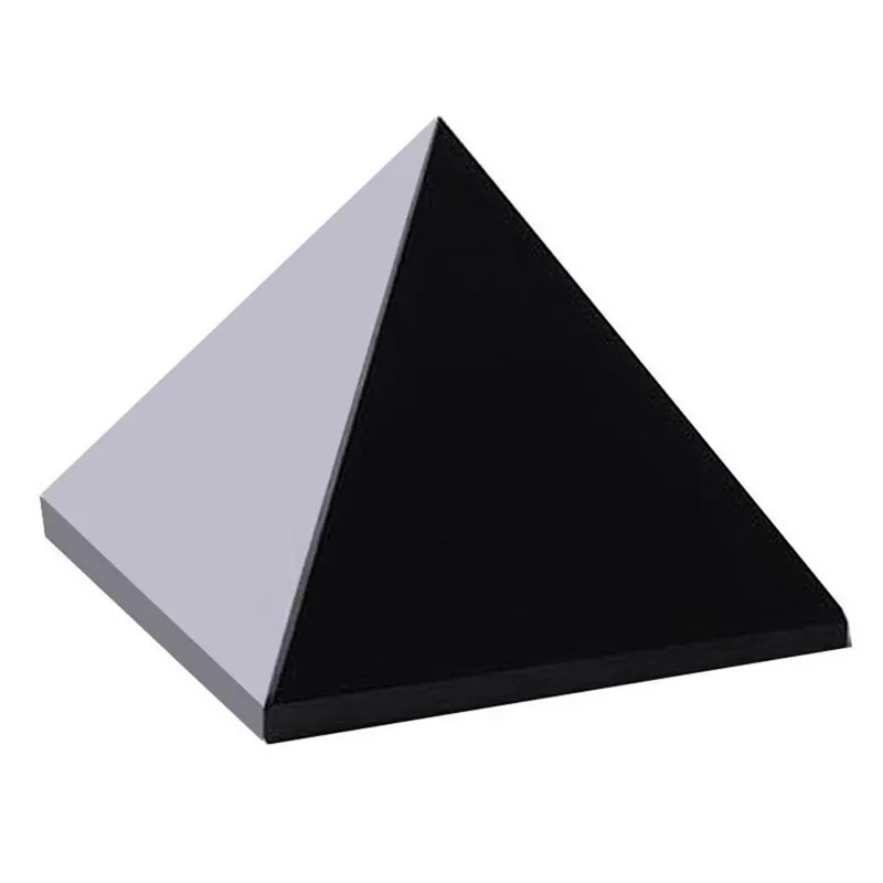 

obsidian quartz crystal pyramid gemstones natural minerales healing reiki spiritual meditation worry gemstone home decor modern