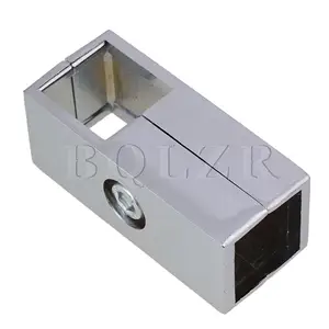 BQLZR Серебряный квадратный трубный соединитель, 2-сторонний зажим, сушилка, фитинг для труб 25 мм