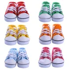 В кукольном стиле; Ботинки на шнуровке из парусины туфли однотонные Цвет дизайн для 14,5 дюймов Wellie Wisher  32-34 см Paola королевы, аксессуары для куклы, подарок для девочки