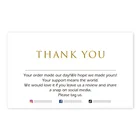 Спасибо за вашу визитную карточку, персонализированный логотип, современный, спасибо за заказ посылка для покупки, вставки, карточки для социальных сетей