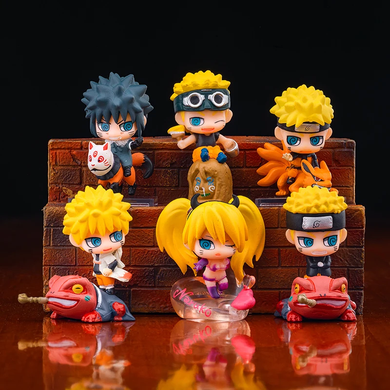 Наруто GK Водяные ворота Q версия модель ручной работы аниме периферийное