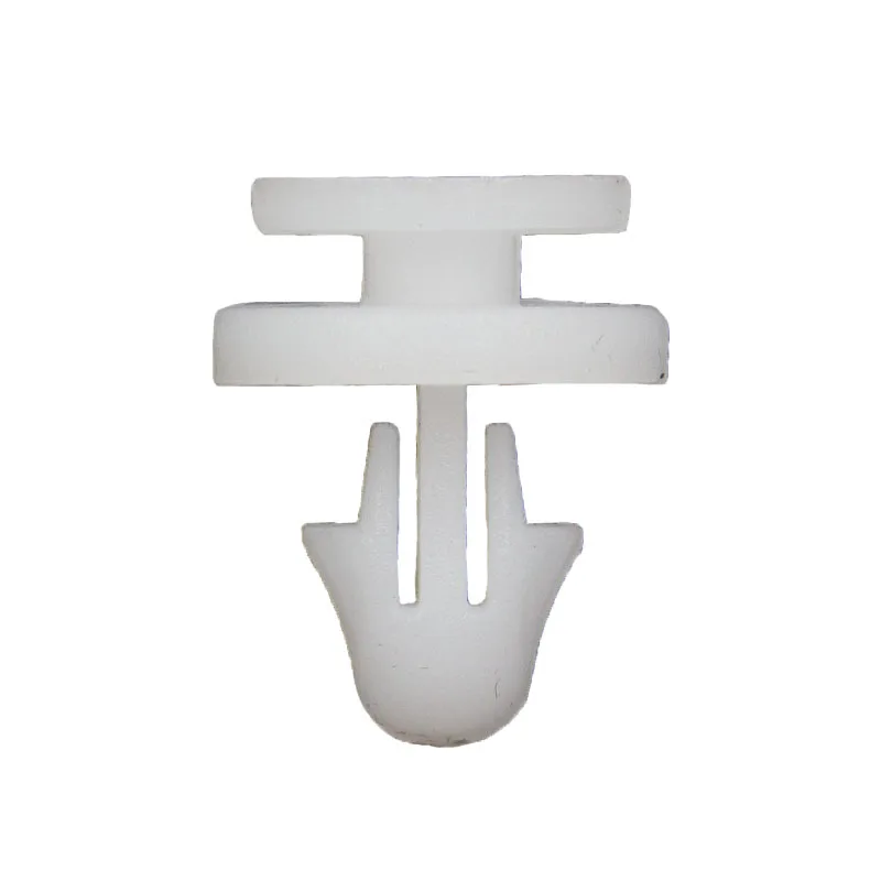 100 шт. двухслойные крепежные зажимы из белого пластика для GM Автомобильная Пряжка