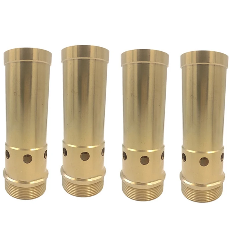 

4Pcs 1/2 inch 3/4 inch Brass Bubbling Fountain Nozzle Spray Sprinkler Head Fountain Pool Nozzles Garden Landscape Decoration Fou