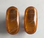 2 pcs V33 MB831091 V32 fenderLAMP с лампой для pajero боковой лампы для MONTERO 1989-1999 v31 v43 лампа для поворотного сигнала - Испускаемый цвет: 2 pcs