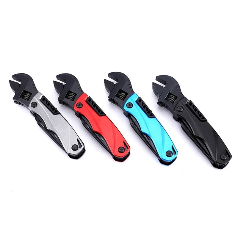 EDC Multi-Functional Combination Tool 5-In-1 Adjustable Socket Wrench Home And Outdoor Portable Folding Promotion |