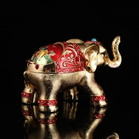 new creative zinc alloy animal shaped ashtray office retro personality dustproof metal ashtray with cover