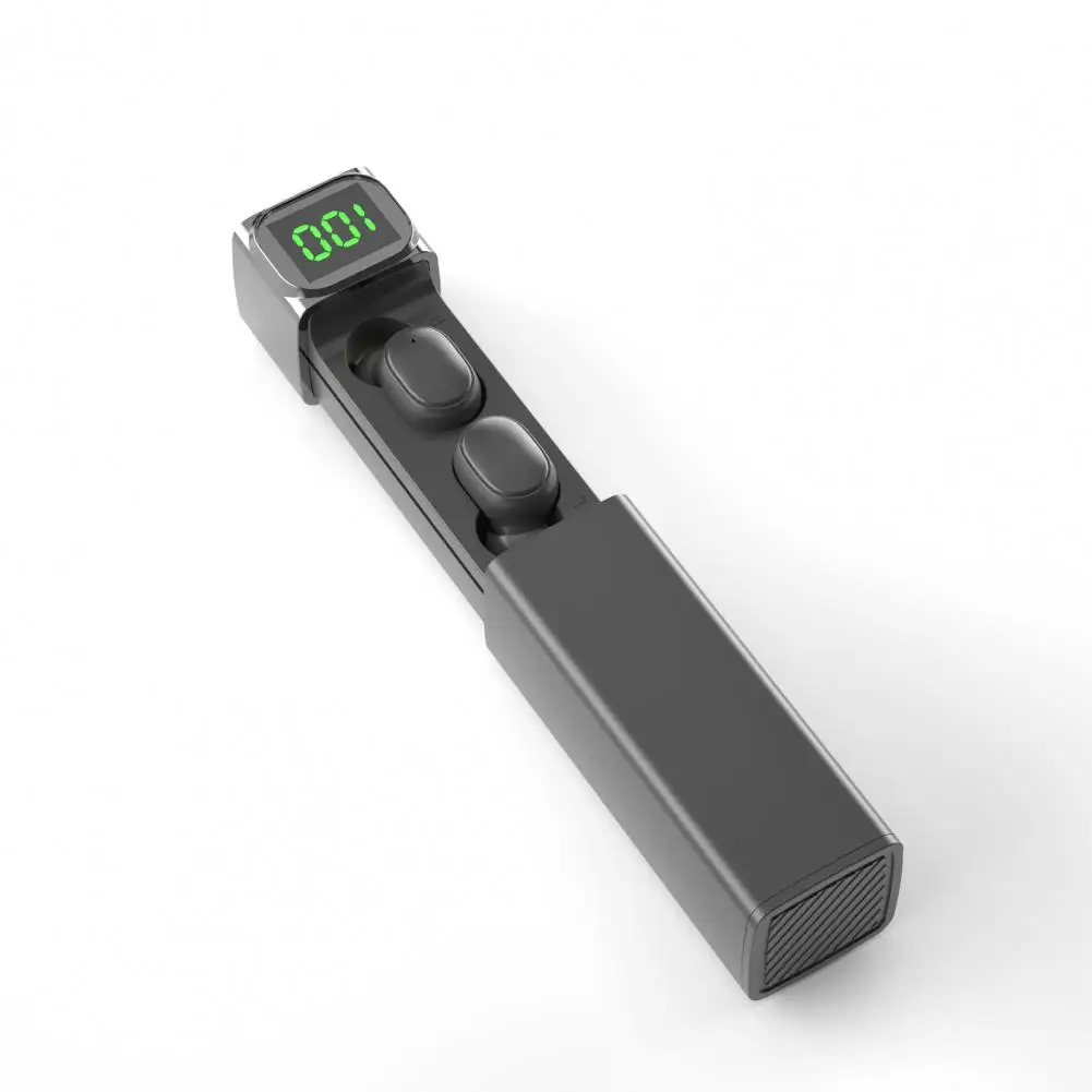 BQC-01 беспроводные наушники интеллектуальный цифровой дисплей IPX7 стерео