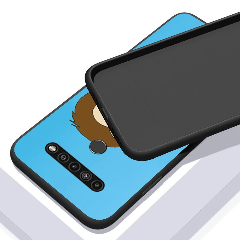 

Cute Monkey and Mom for LG K92 K71 K62 K61 K52 K51S K50S K42 K41 K40S K31 K30 K22 K20 ThinQ Black Phone Case