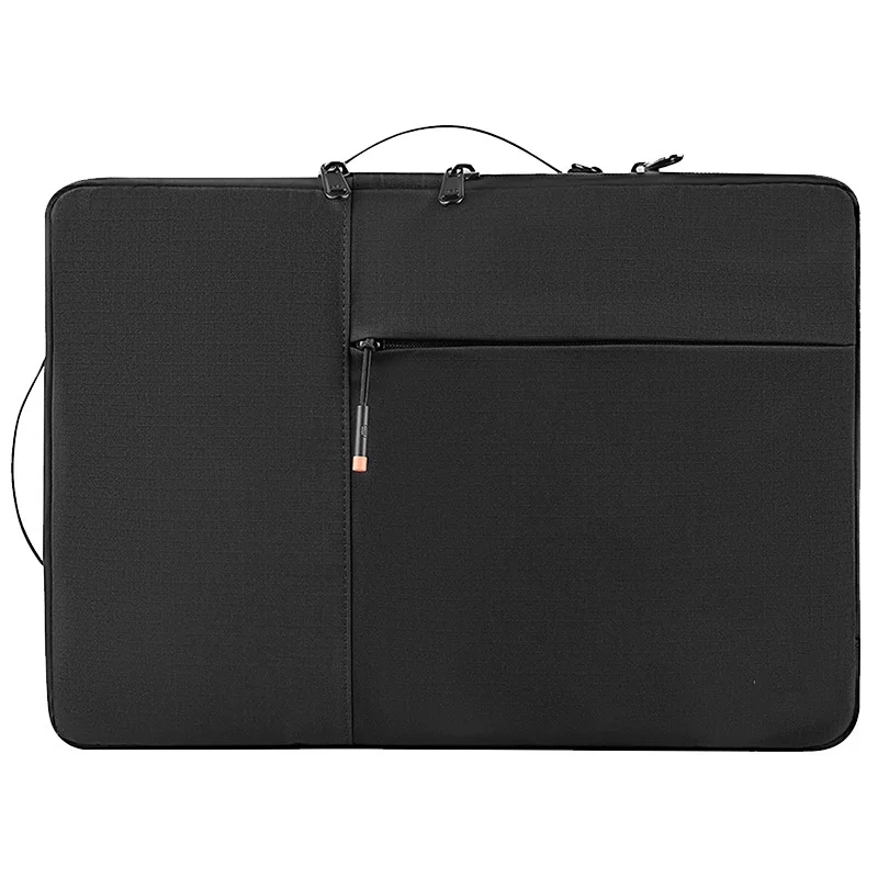 

13" 14" 15.6" 16" Double Layer Lap Bag Zipper Splash Water Laptop Sleeve Pro 13 Case 2020 Air Laptops