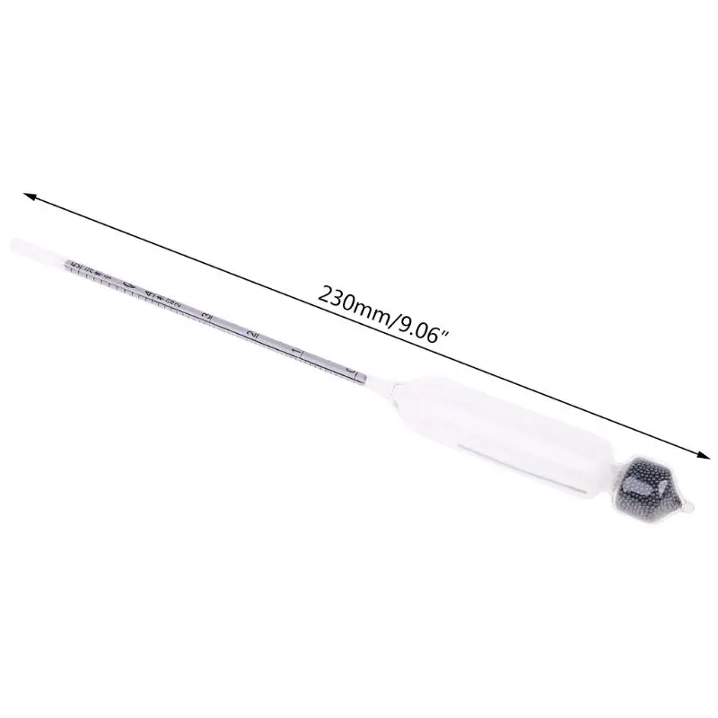 

2/5 Pcs Hydrometer Tester Vintage Tools Alcoholmeter Alcohol Meter Wine Concentration Meter 0-50/100 hydrometer alcohol Tools