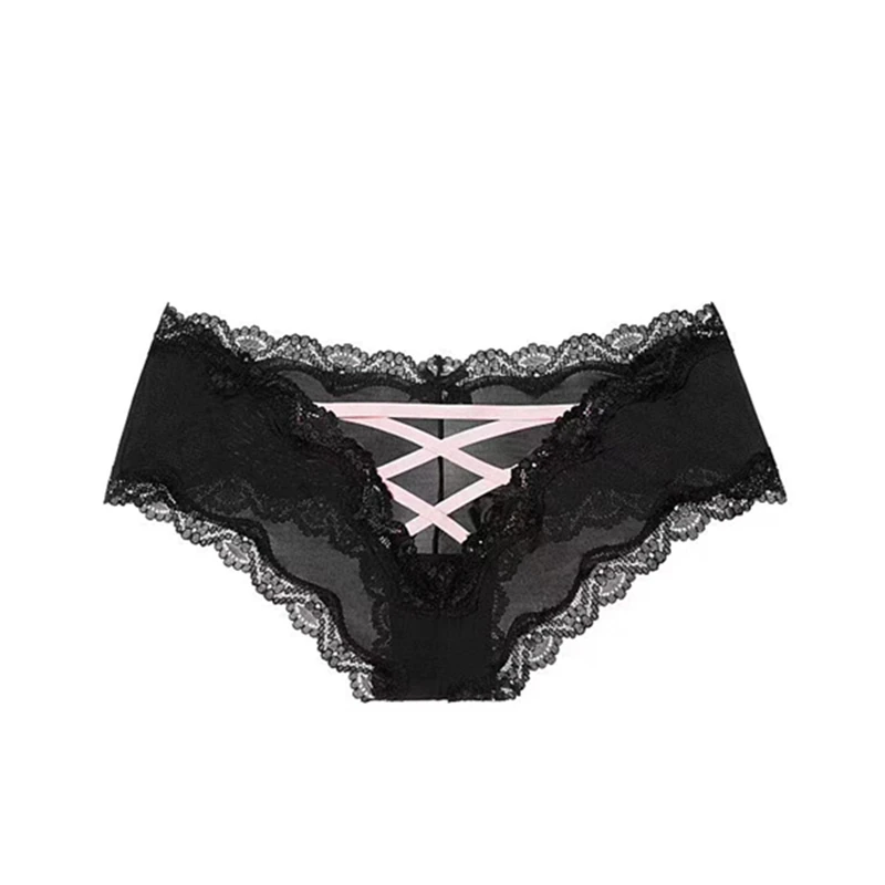 Трусы женские кружевные с заниженной талией M/L|Женские трусики| |